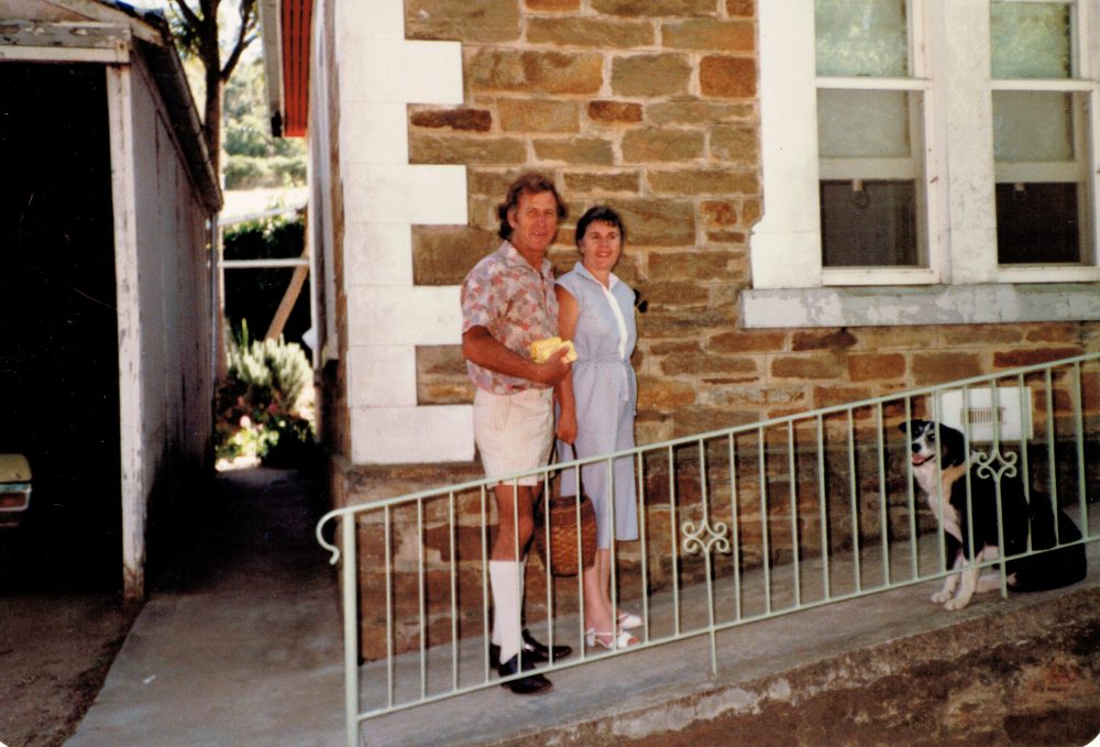 Mum and Dad at Netherhill Nov 1981