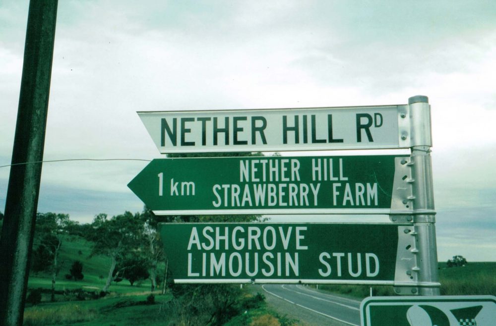 Netherhill Road Sign