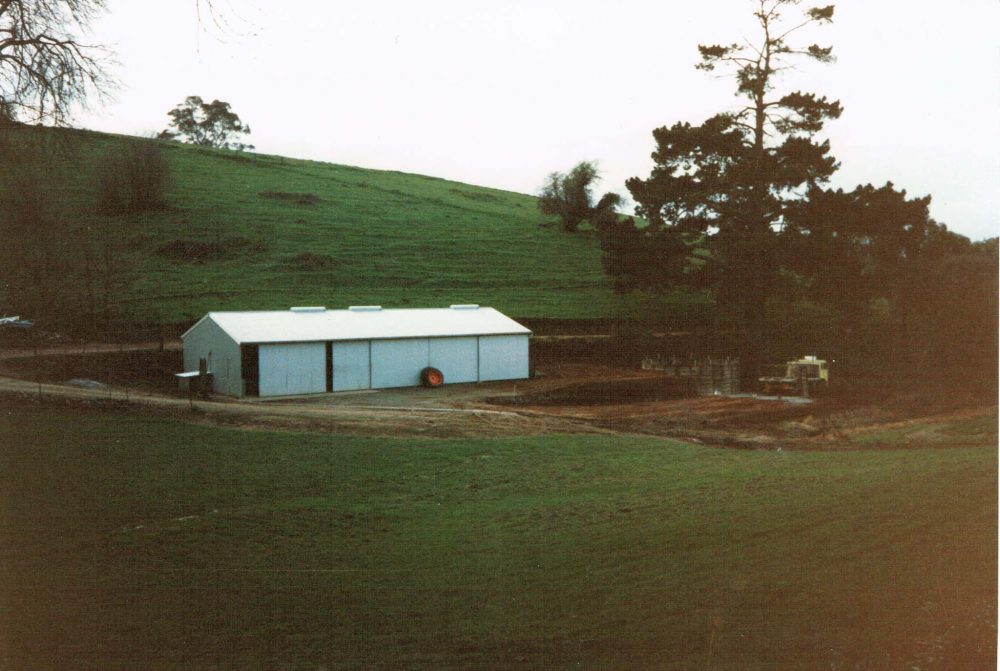 Packing Shed stage 2 with car park being built29122016